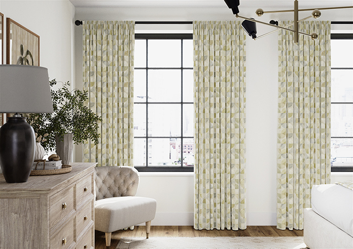 Mosaic Tile, Zest - Made to Measure Curtains - Image 3